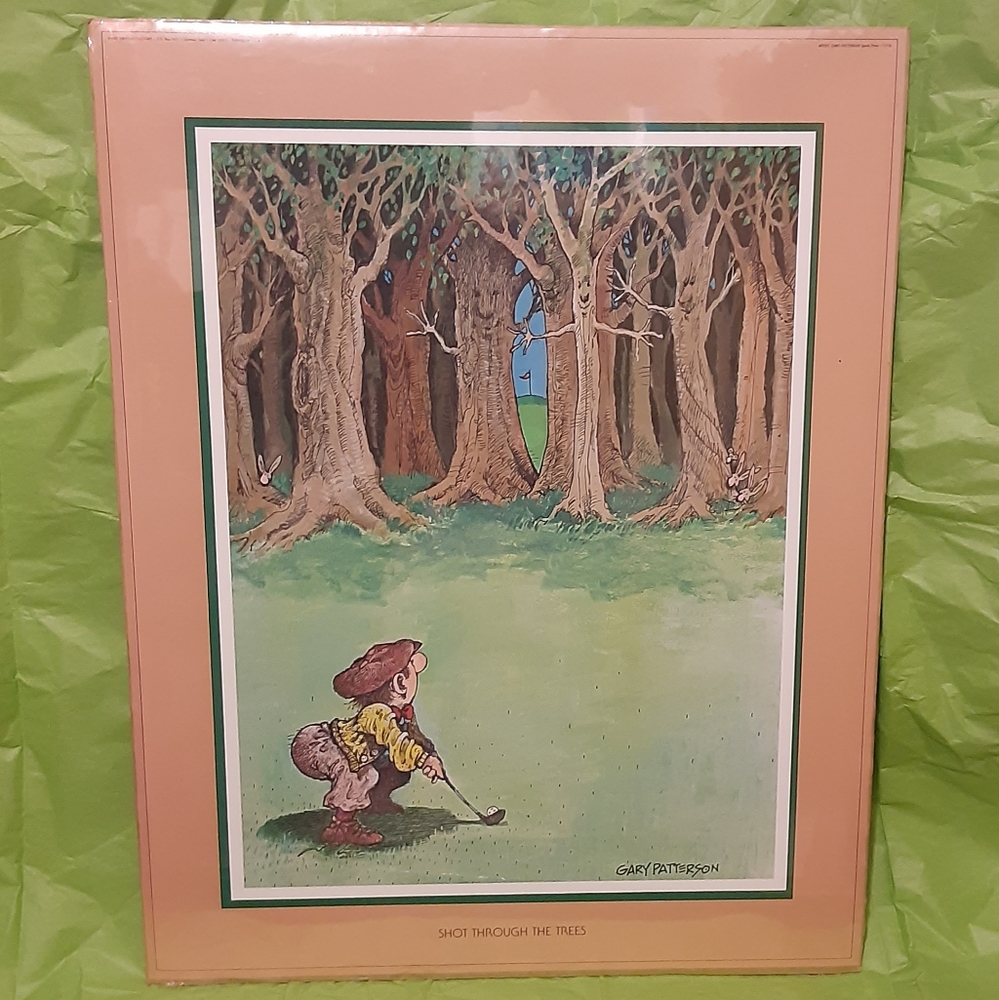 Gary Pattterson Golf Collection "Shot Through The